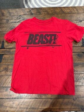 BEAST! Red Graphic Tee - Women's Casual Top